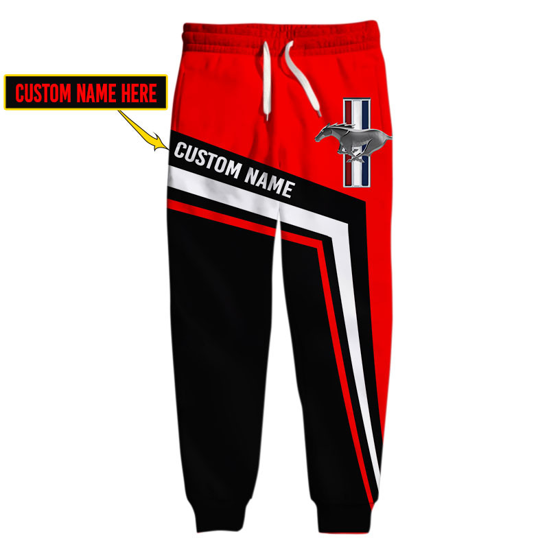 Ford Mustang Skull Tshirt, sweatshirt, Polo, Hawaiian, Hoodie 3D Apparel Full Printing Custom Name