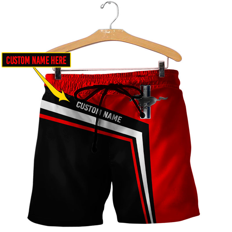 Ford Mustang Skull Tshirt, sweatshirt, Polo, Hawaiian, Hoodie 3D Apparel Full Printing Custom Name