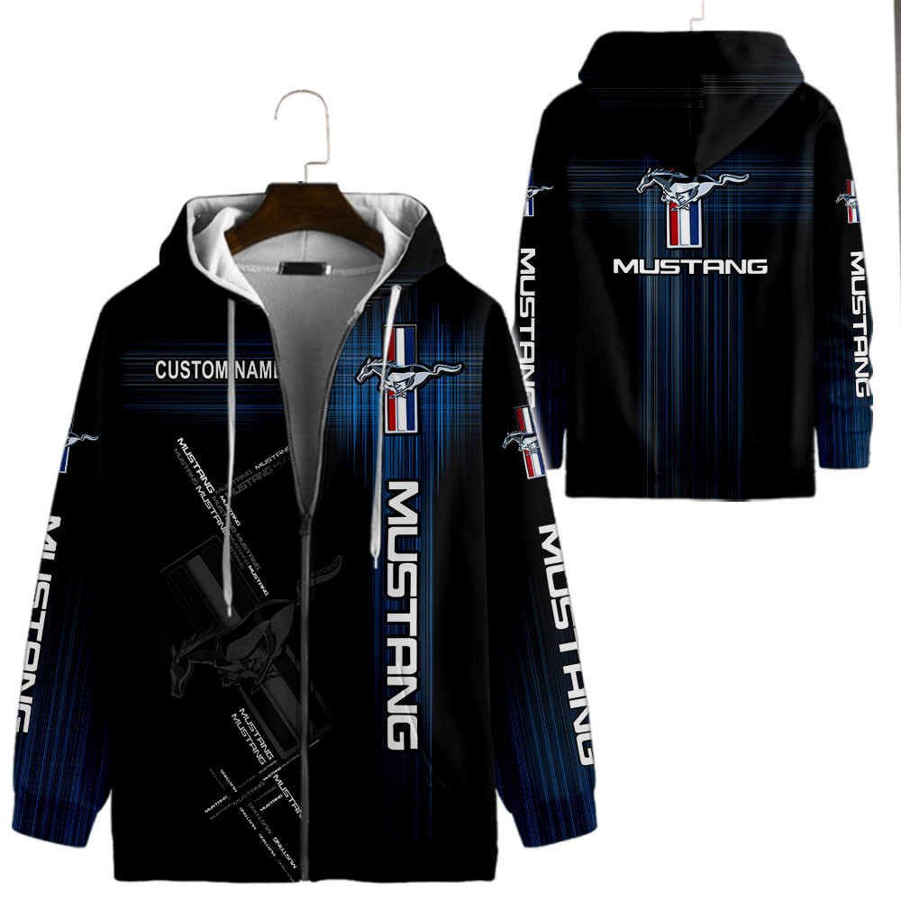 Ford Mustang Tshirt, sweatshirt, Polo, Hawaiian, Hoodie 3D Apparel Full Printing Custom Name