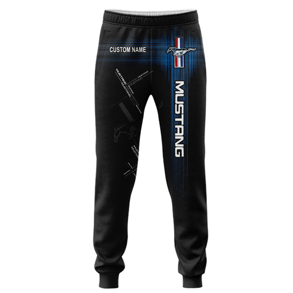 Ford Mustang Tshirt, sweatshirt, Polo, Hawaiian, Hoodie 3D Apparel Full Printing Custom Name