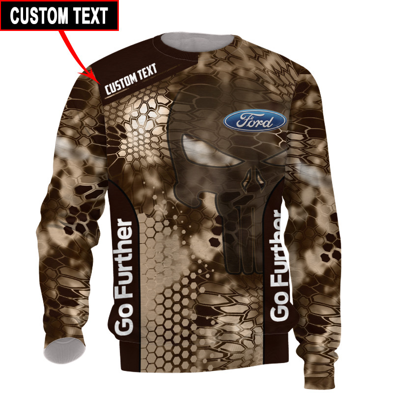 Ford Personalized t-shirt hoodie apparel 3D full printing1