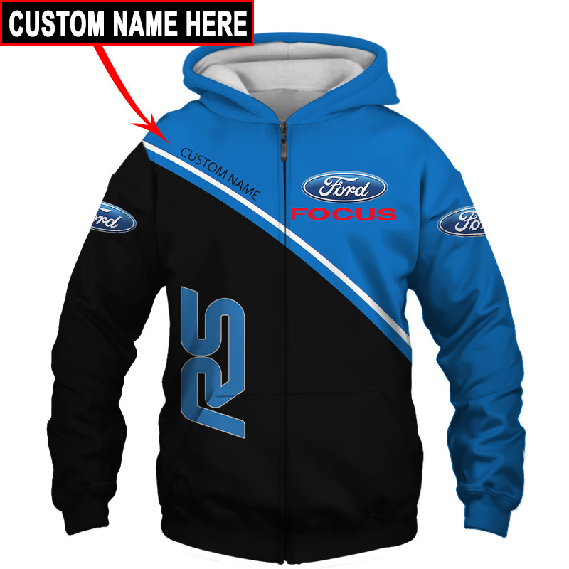 Ford t-shirt hoodie apparel 3D full printing