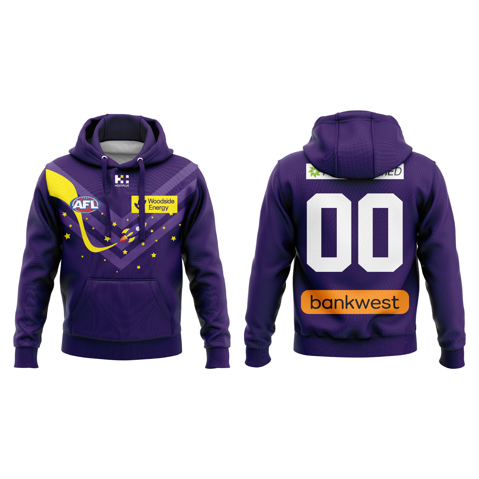 Fremantle Dockers Starlight Children’s Foundation Match Worn Jumper Hoodie