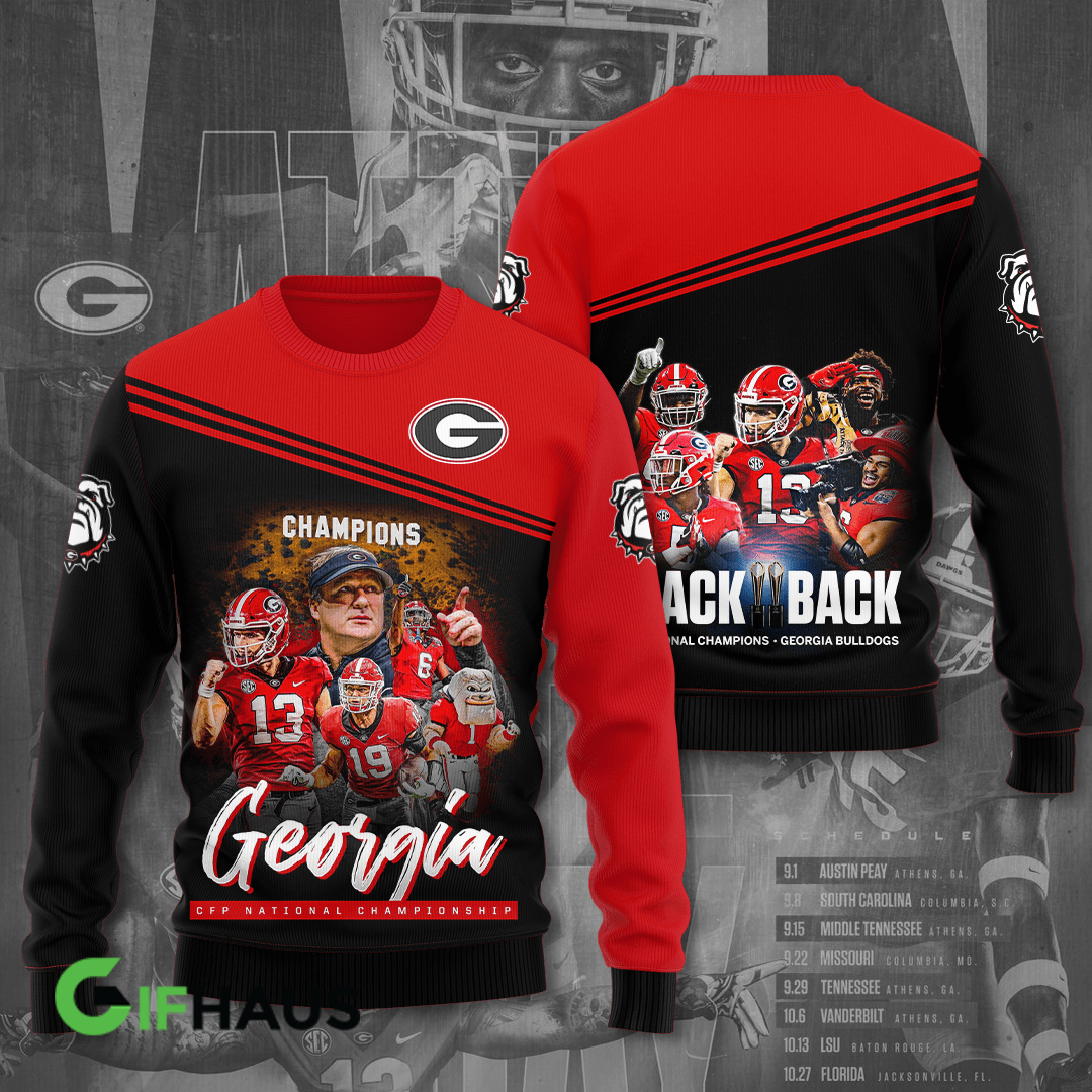 Georgia Bulldogs 2022 National Champions Shirts - v19
