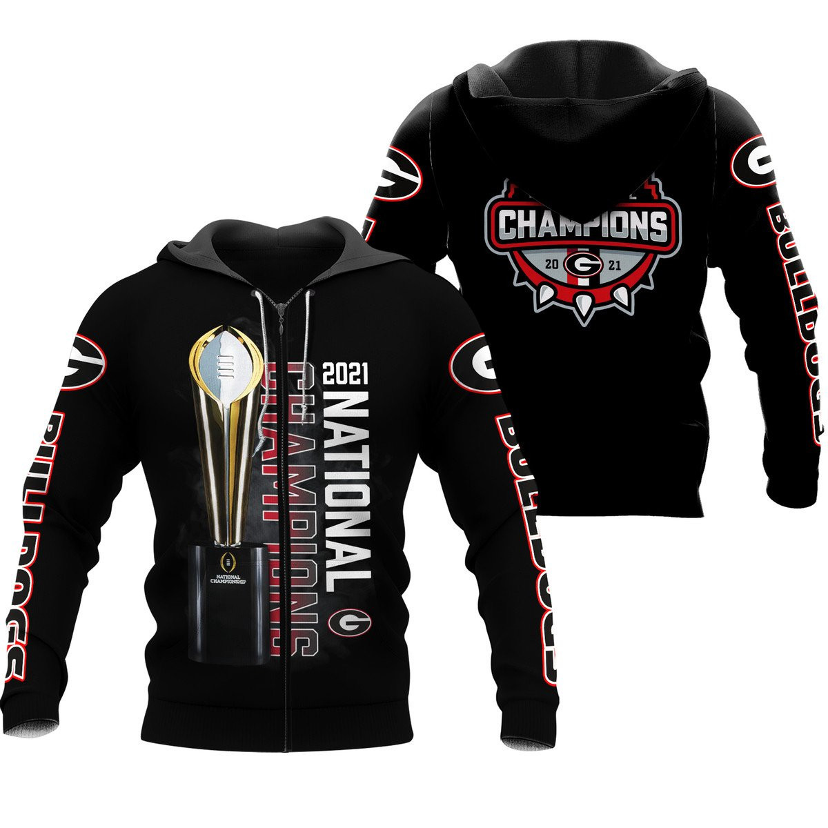GEORGIA BULLDOGS CHAMPION Hoodies - v1