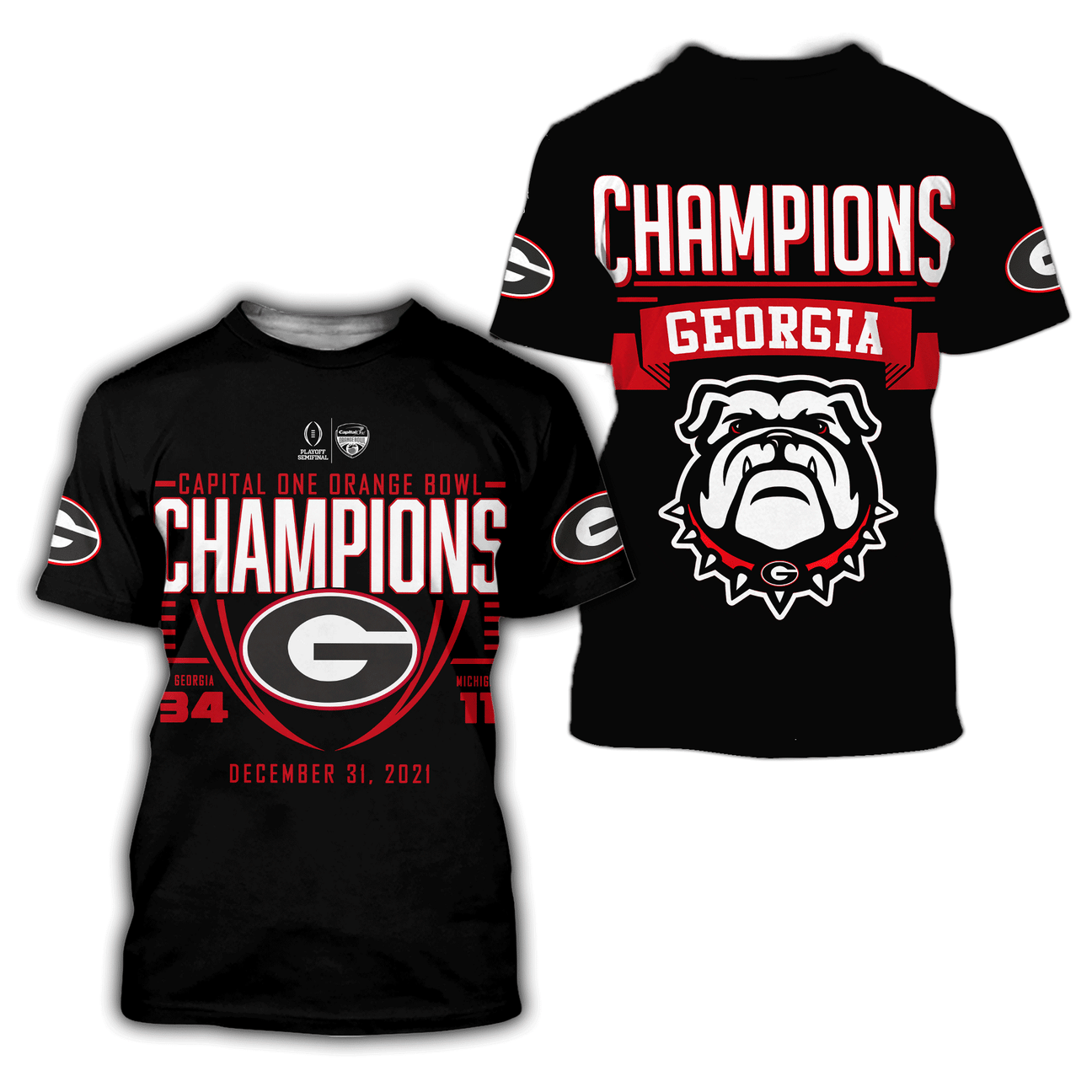 GEORGIA BULLDOGS CHAMPION Hoodies - v11