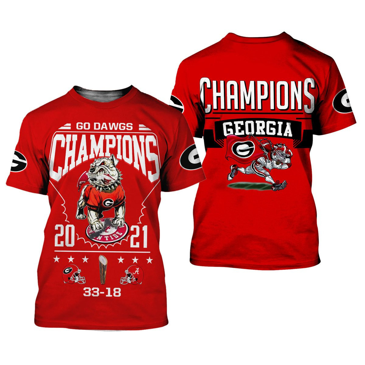 GEORGIA BULLDOGS CHAMPION Hoodies - v4