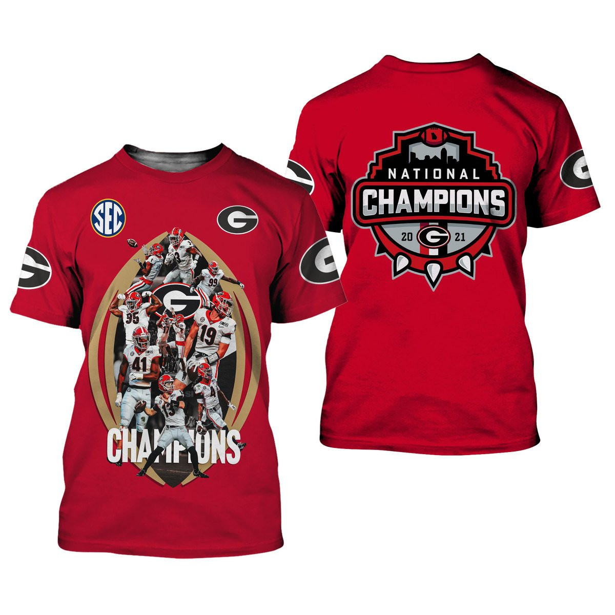 GEORGIA BULLDOGS CHAMPION Hoodies - v6