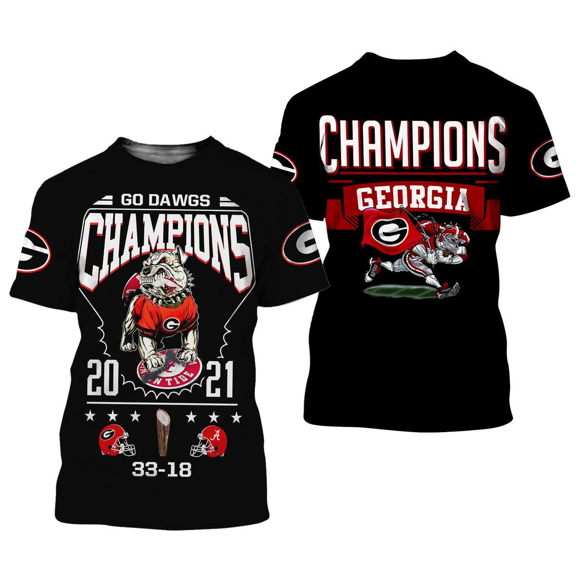 GEORGIA BULLDOGS CHAMPION Hoodies - v7