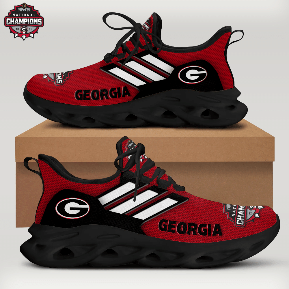 Georgia Bulldogs Champion OW Shoes - v3