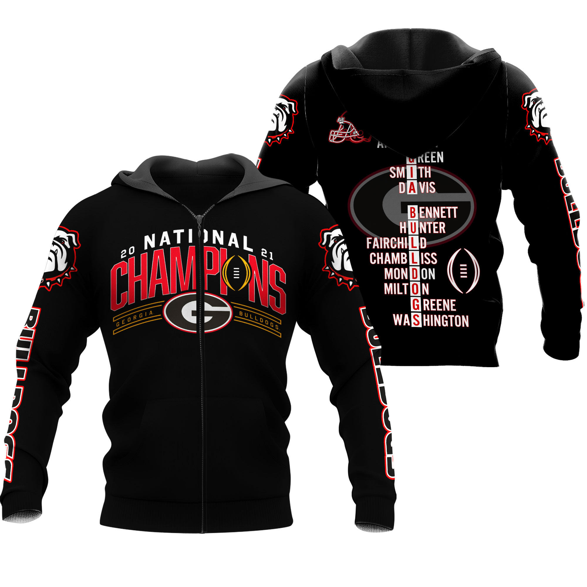 Georgia Bulldogs Champion Shirts