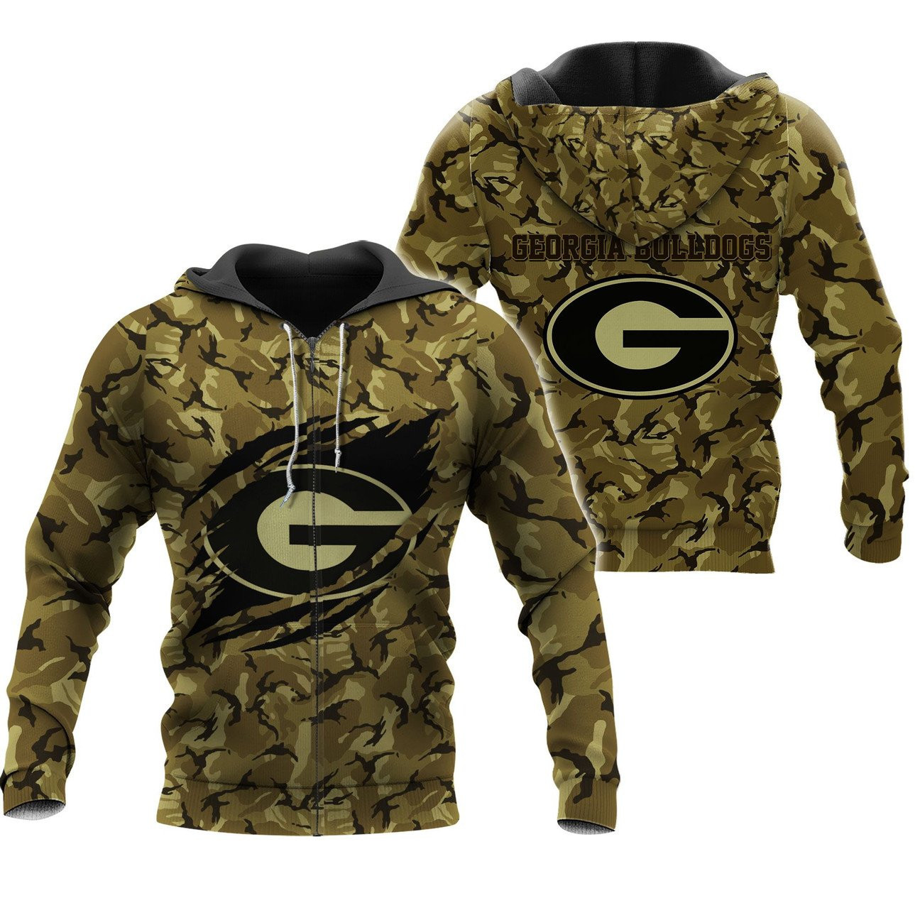 GEORGIA BULLDOGS Hoodies - v10