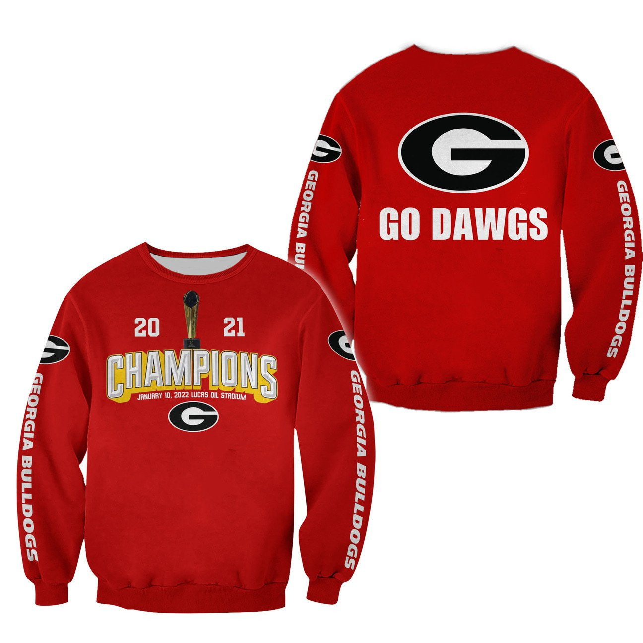 GEORGIA BULLDOGS Hoodies - v17