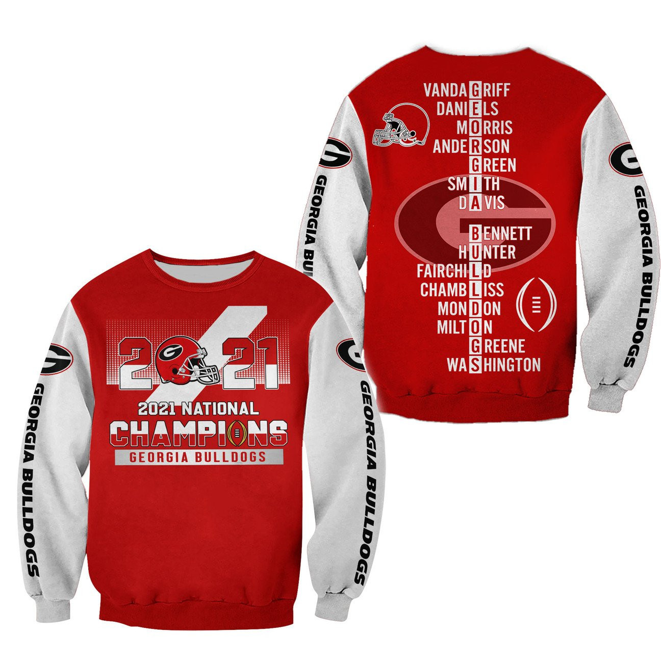 GEORGIA BULLDOGS Hoodies - v18