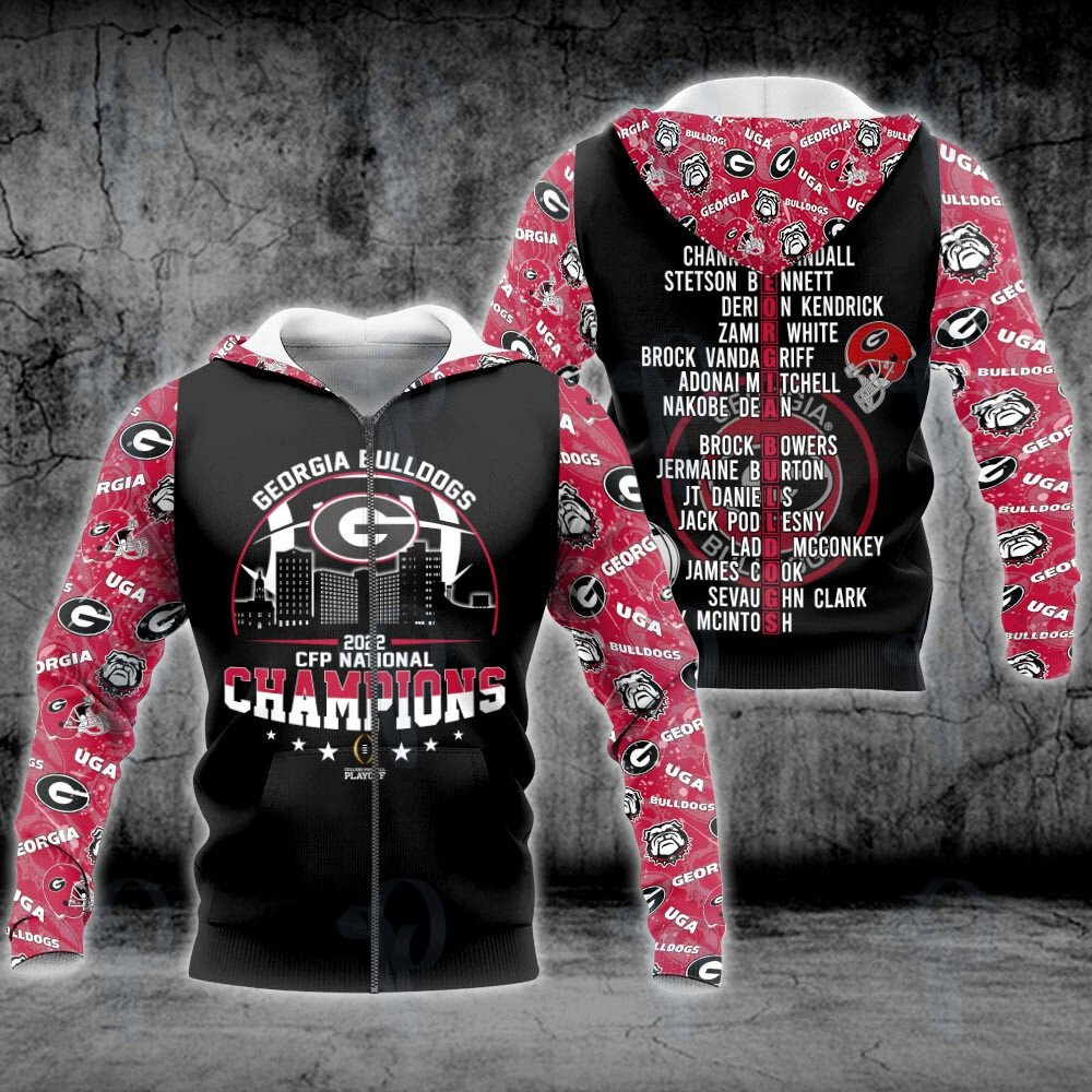GEORGIA BULLDOGS Hoodies - v22