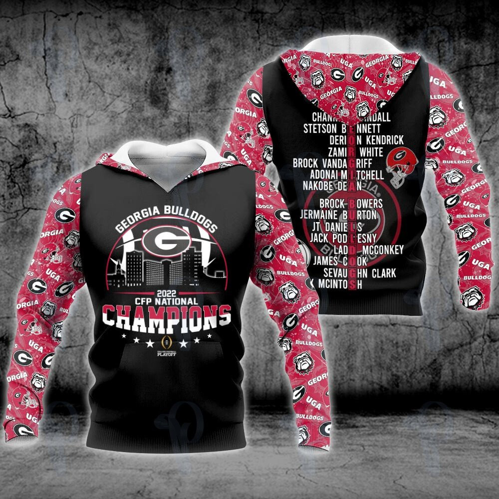 GEORGIA BULLDOGS Hoodies - v22