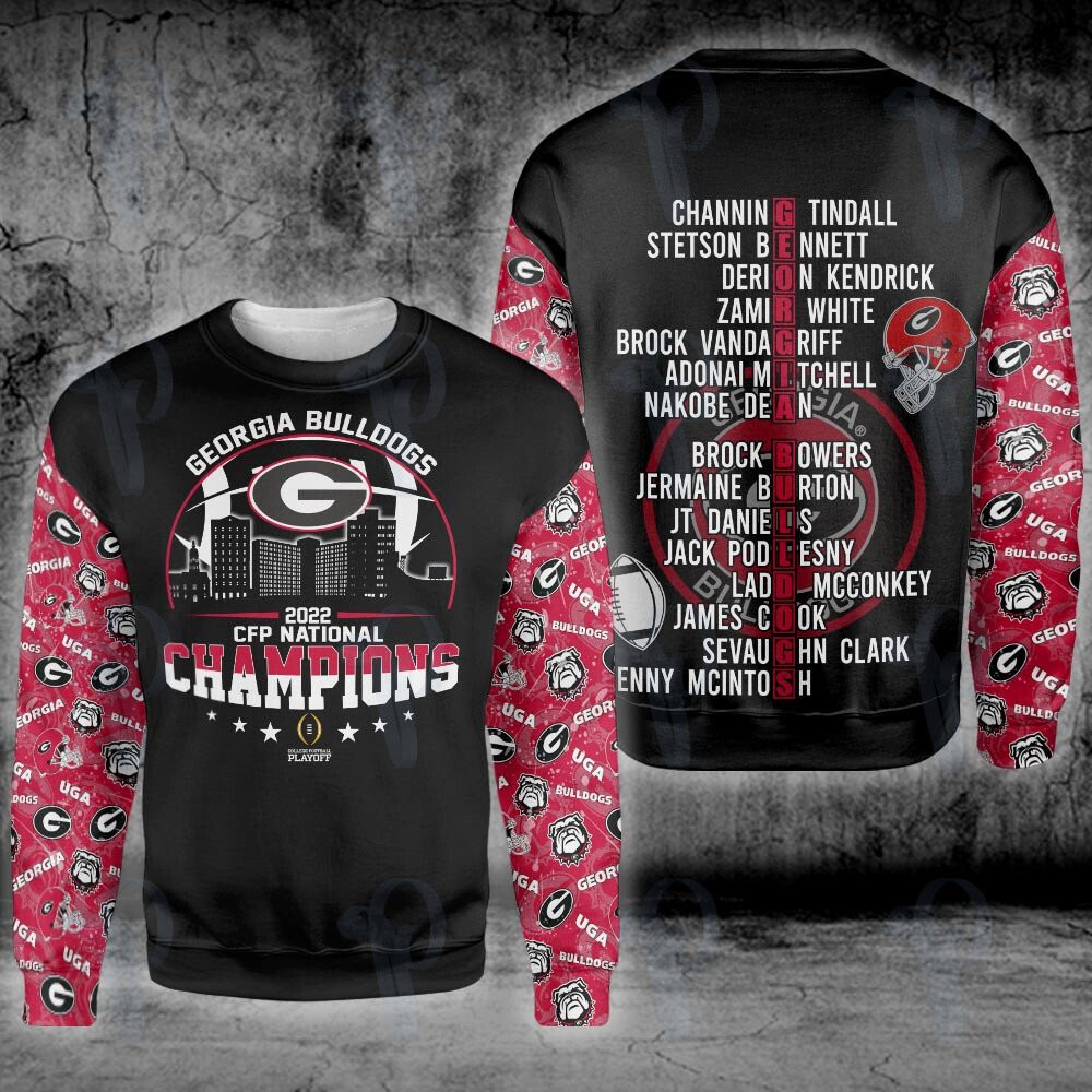 GEORGIA BULLDOGS Hoodies - v22
