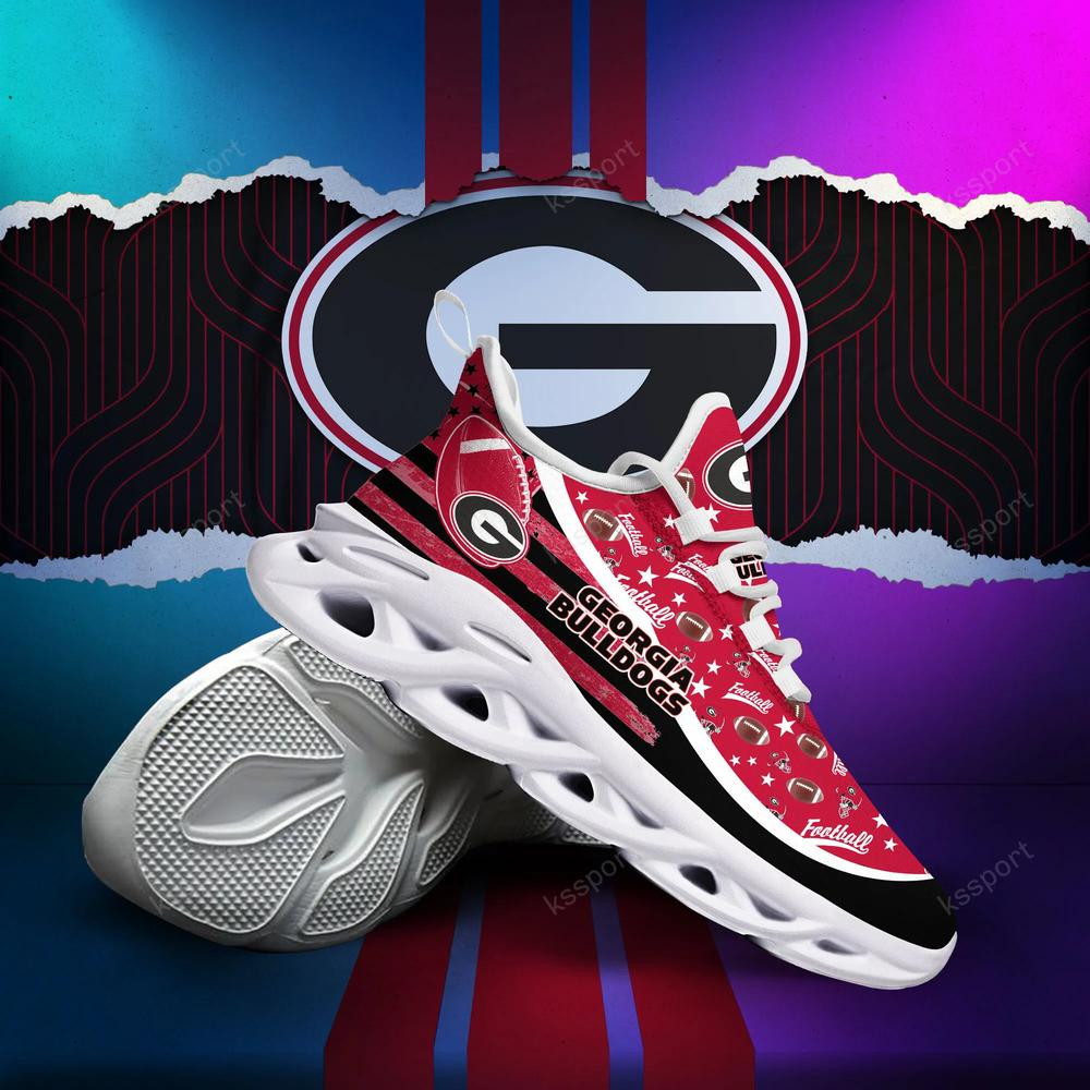 Georgia Bulldogs Max Soul Clunky Sneakers