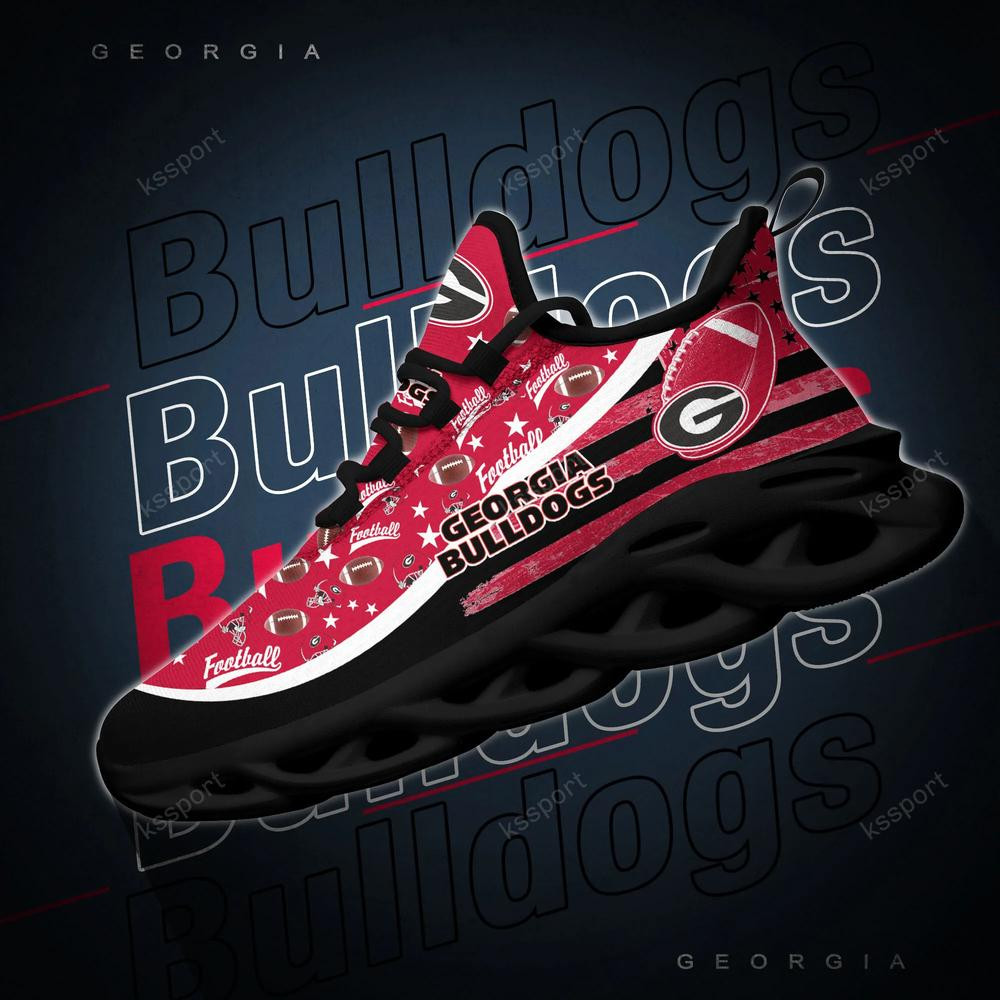 Georgia Bulldogs Max Soul Clunky Sneakers