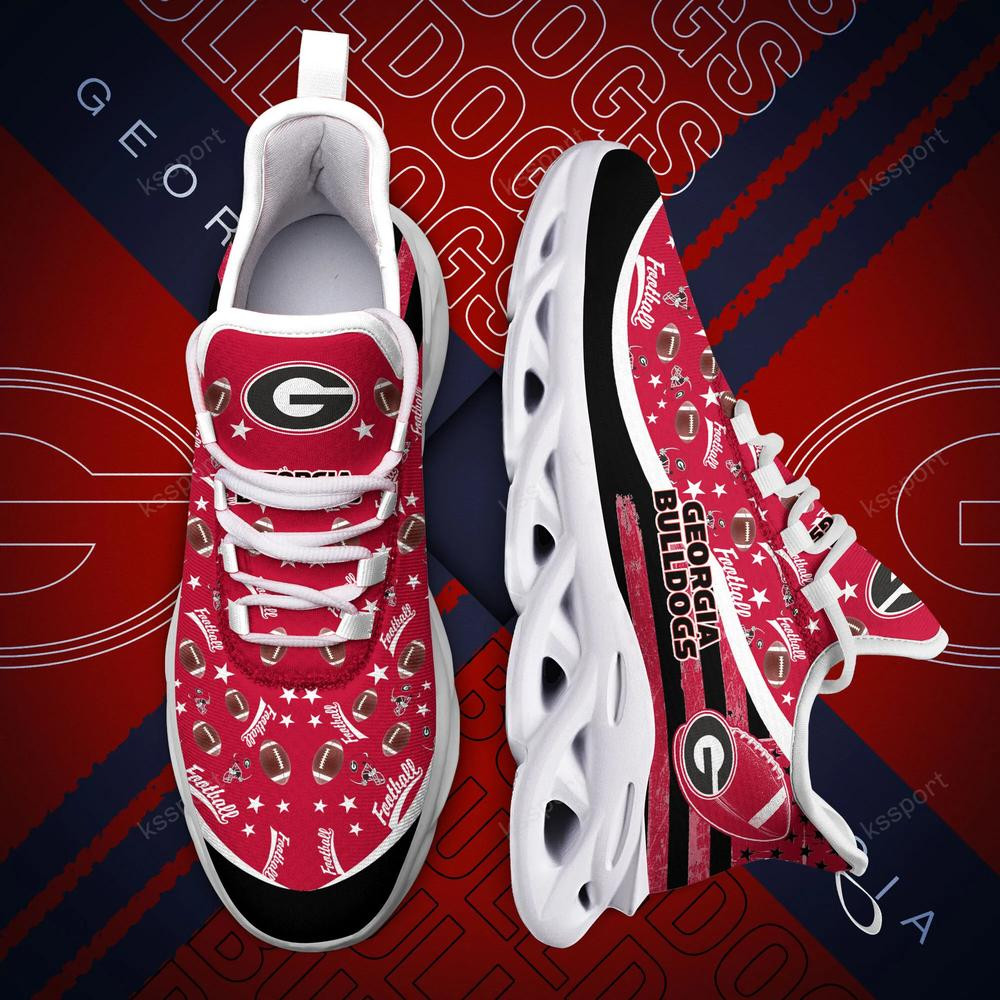 Georgia Bulldogs Max Soul Clunky Sneakers