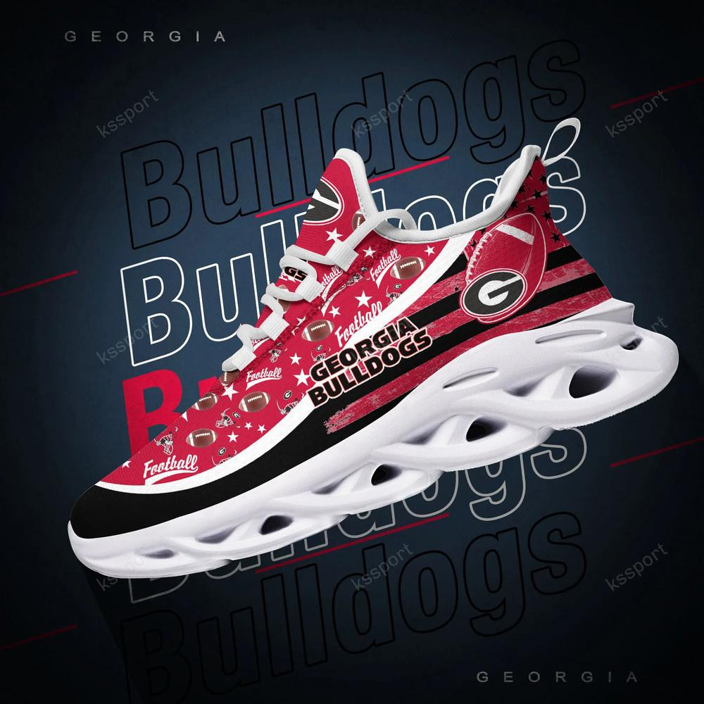 Georgia Bulldogs Max Soul Clunky Sneakers