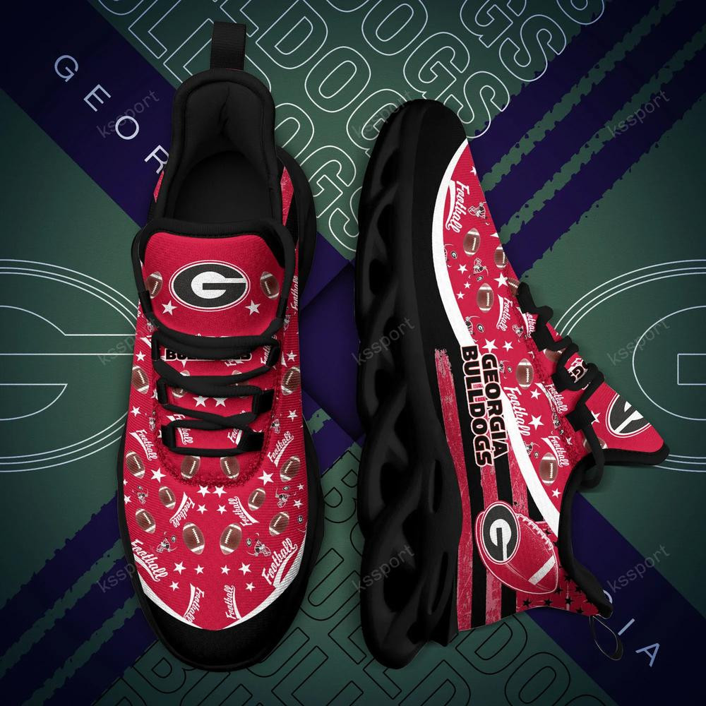 Georgia Bulldogs Max Soul Clunky Sneakers