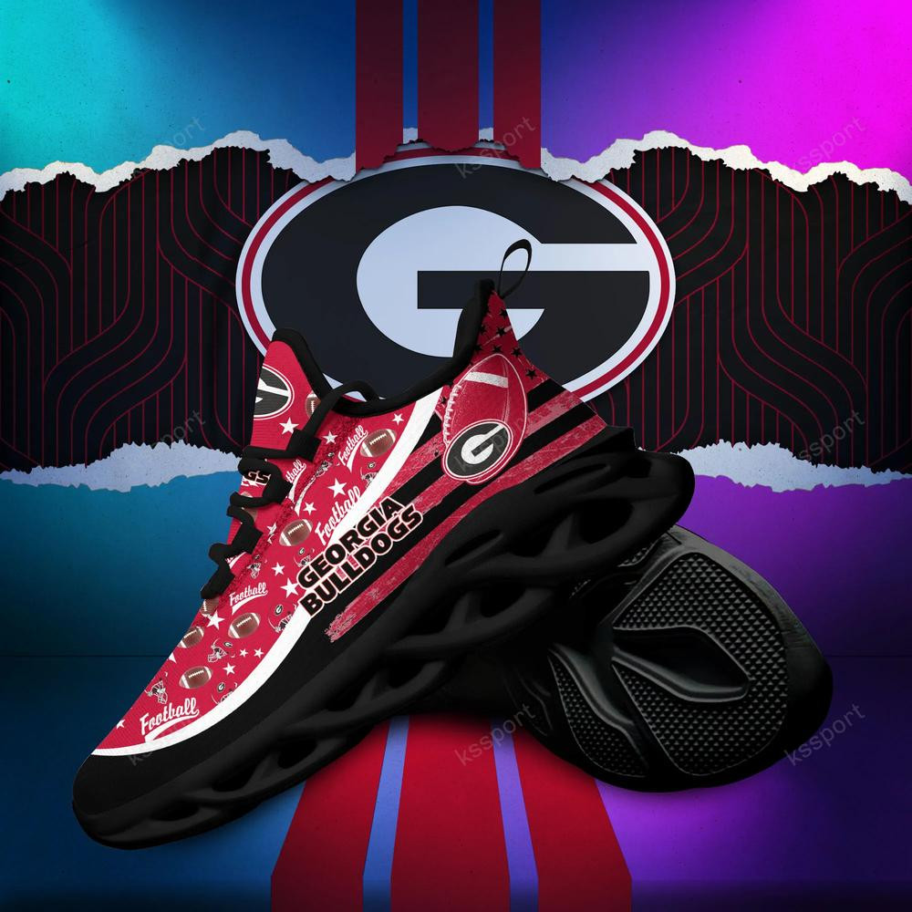 Georgia Bulldogs Max Soul Clunky Sneakers