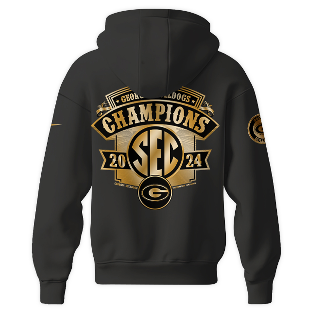 Georgia Bulldogs Southeastern Conference Champions Hoodie