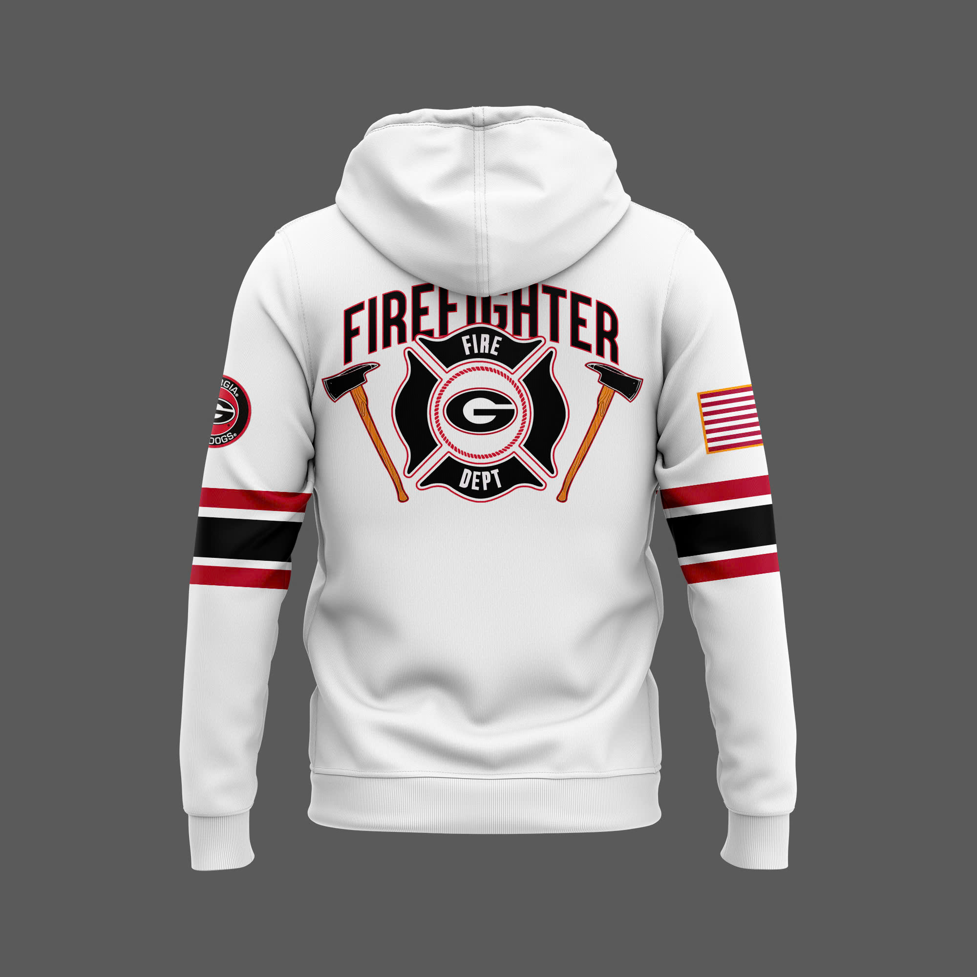 Georgia Bulldogs x Firefighter Appreciation Night Premium Hoodie