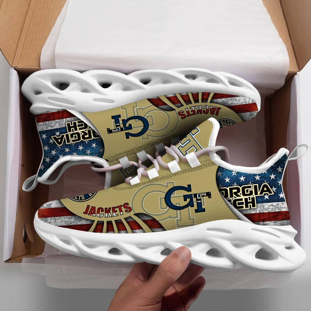 Georgia Tech Yellow Jackets Max Soul Clunky Shoes