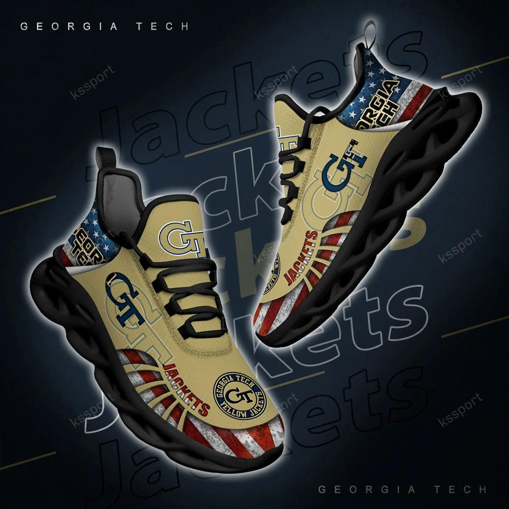 Georgia Tech Yellow Jackets Max Soul Clunky Shoes
