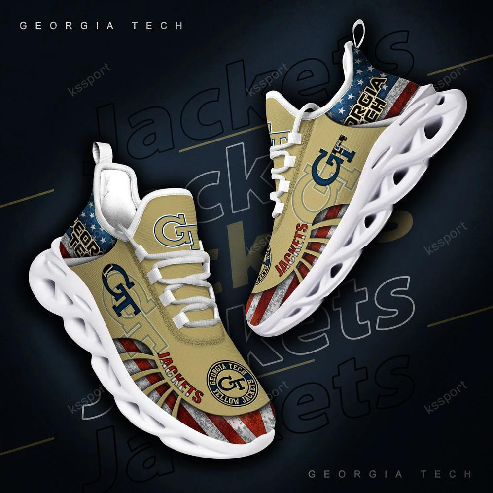 Georgia Tech Yellow Jackets Max Soul Clunky Shoes