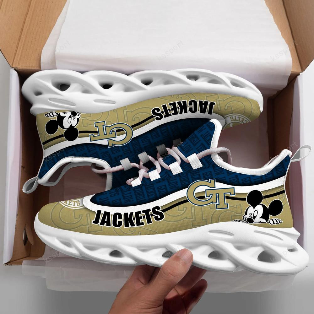 Georgia Tech Yellow Jackets Max Soul Clunky Sneakers