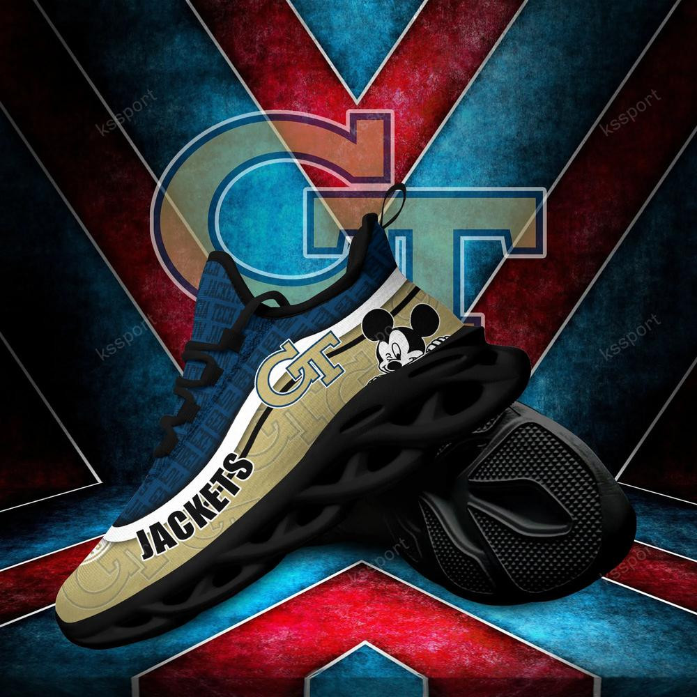 Georgia Tech Yellow Jackets Max Soul Clunky Sneakers