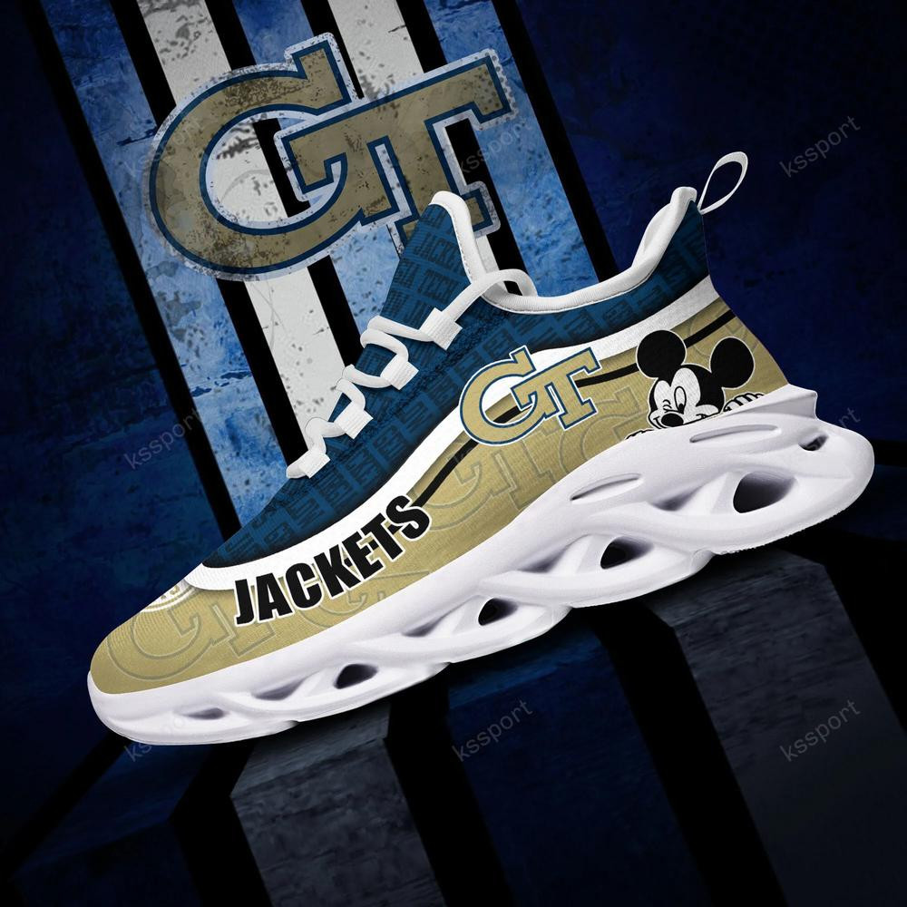 Georgia Tech Yellow Jackets Max Soul Clunky Sneakers