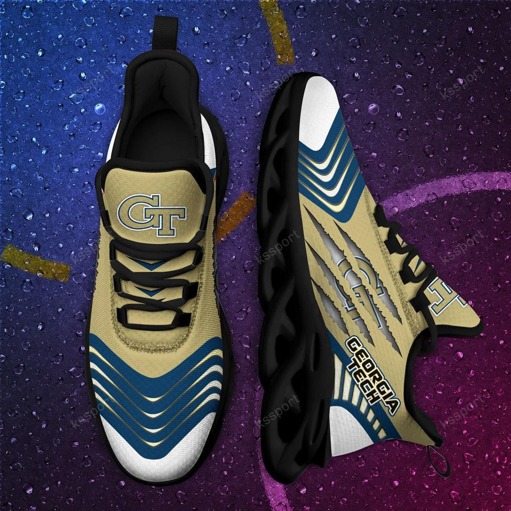 Georgia Tech Yellow Jackets Max Soul Sneakers Chunky