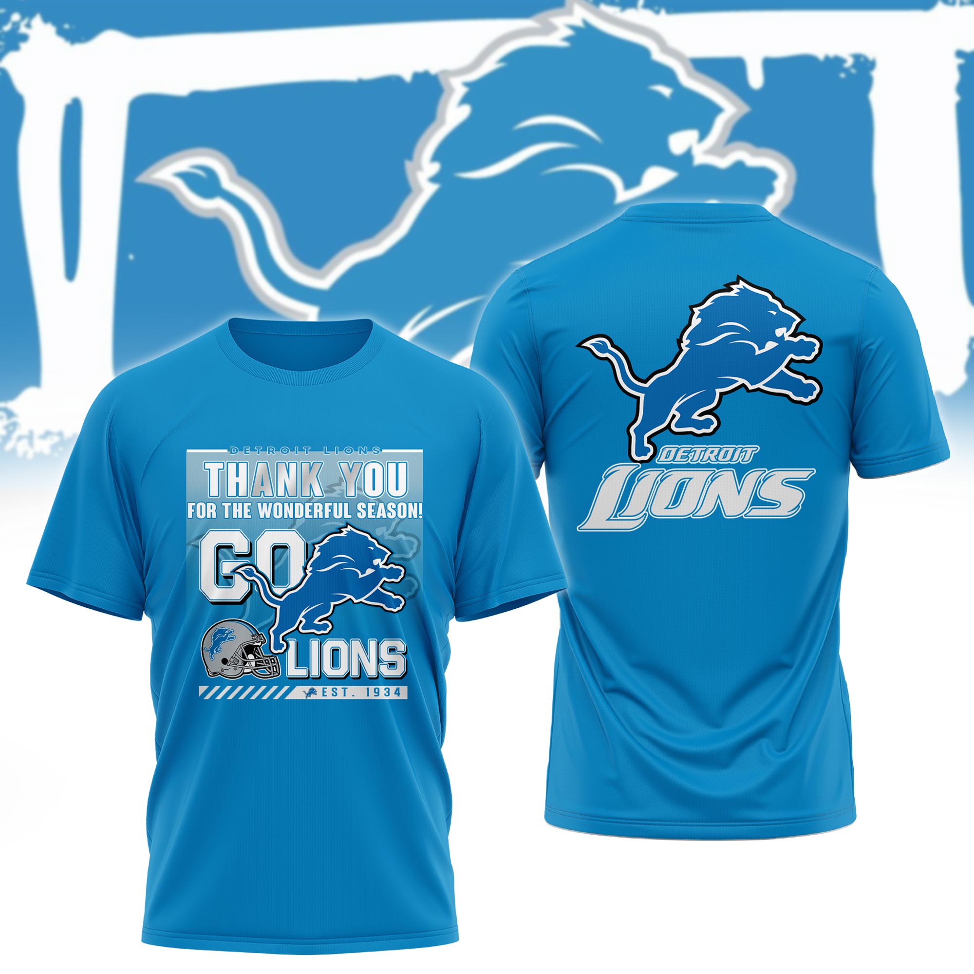 Go Lions Thank you for a wonderful season Lions!