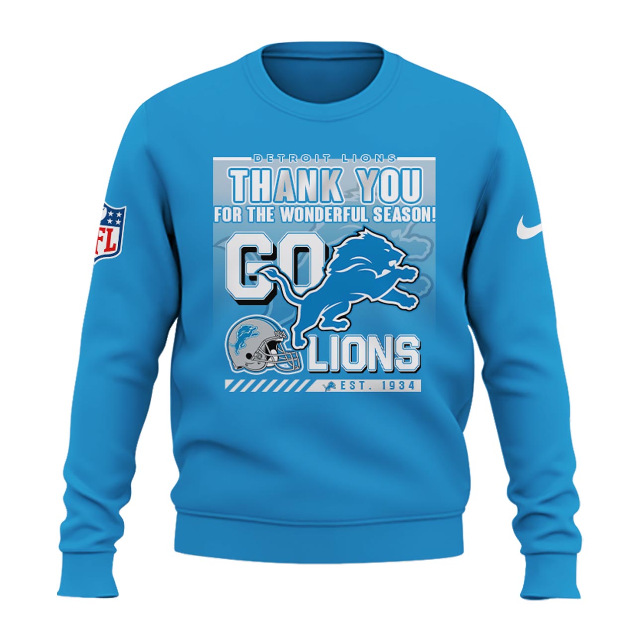 Go Lions Thank you for a wonderful season Lions!