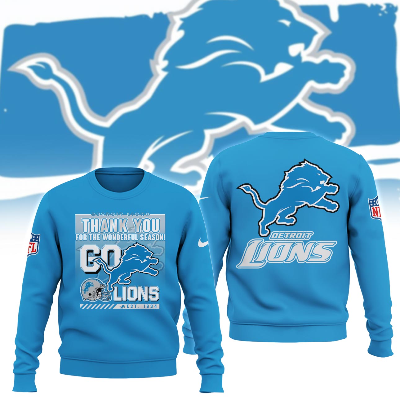 Go Lions Thank you for a wonderful season Lions!