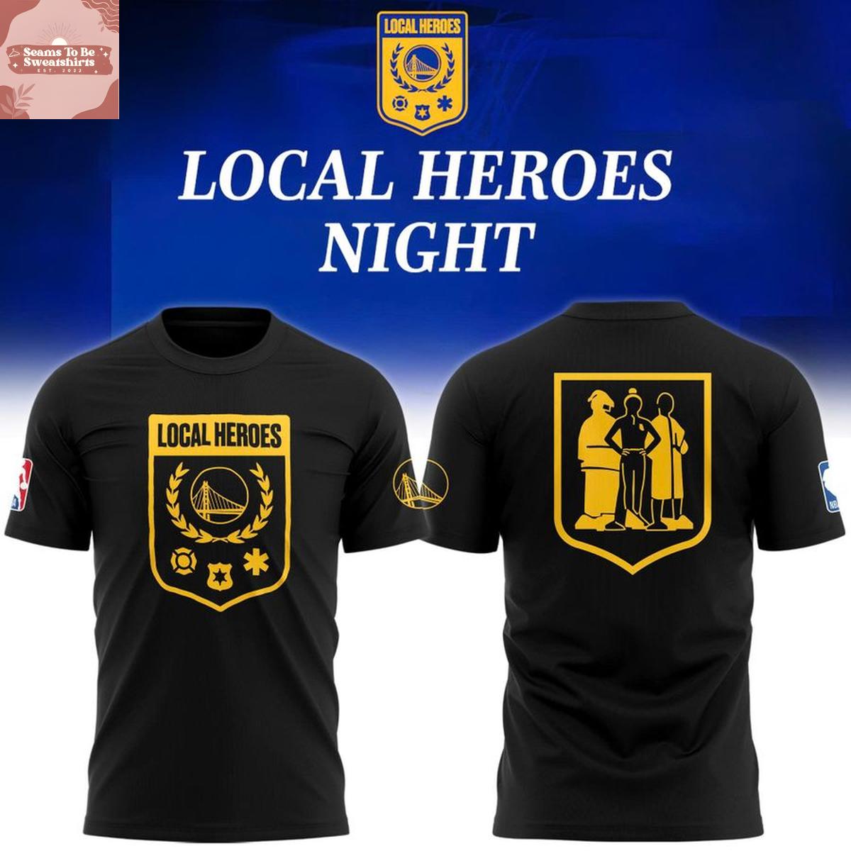 Golden State Warriors x Local Heroes Night 2026 Hoodie T-Shirt