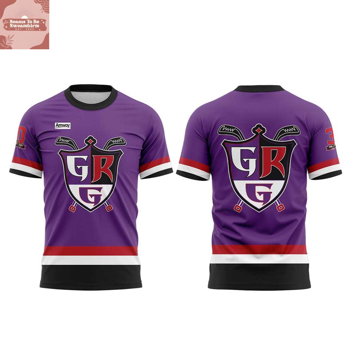 Grand Rapids Griffins Purple Community Game 2026 Hoodie T-Shirt