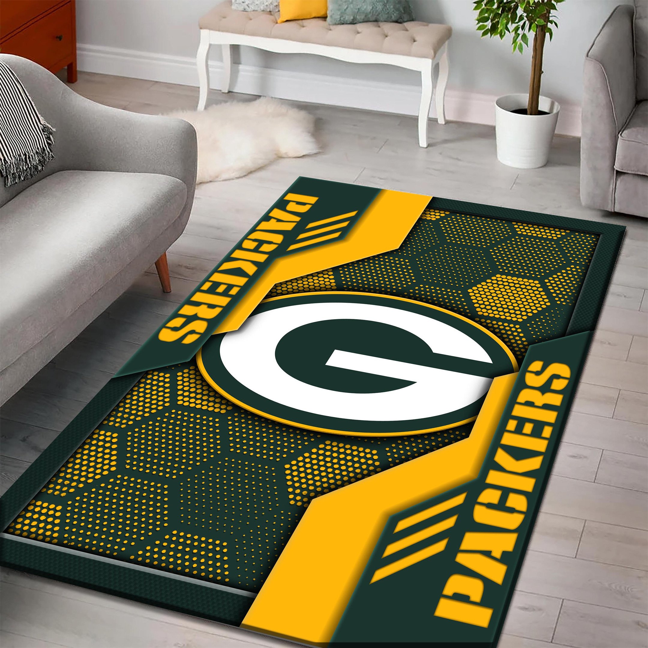 Green Bay Packers Area Rugs 3091