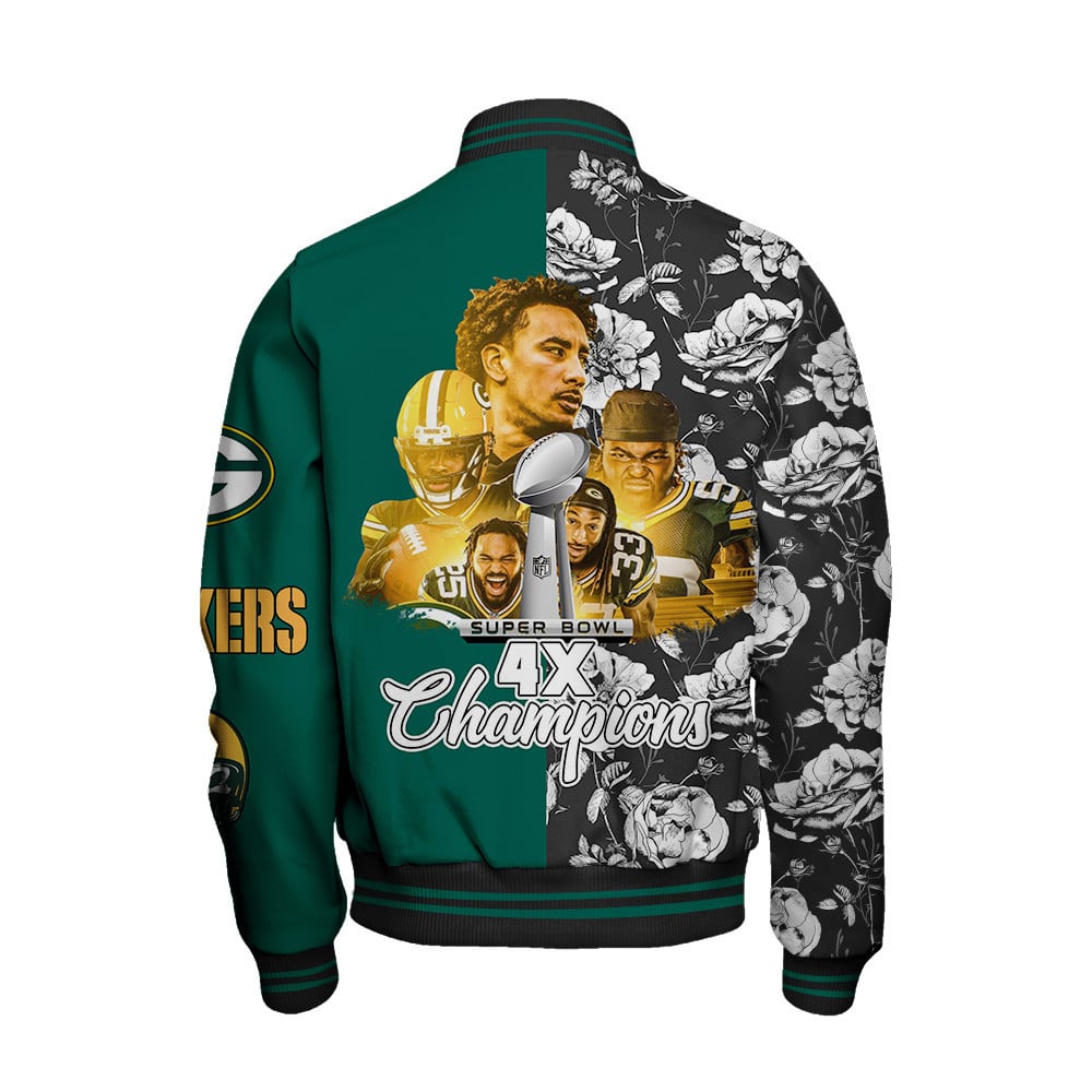 Green Bay Packers National Football League Varsity Jacket STM V6