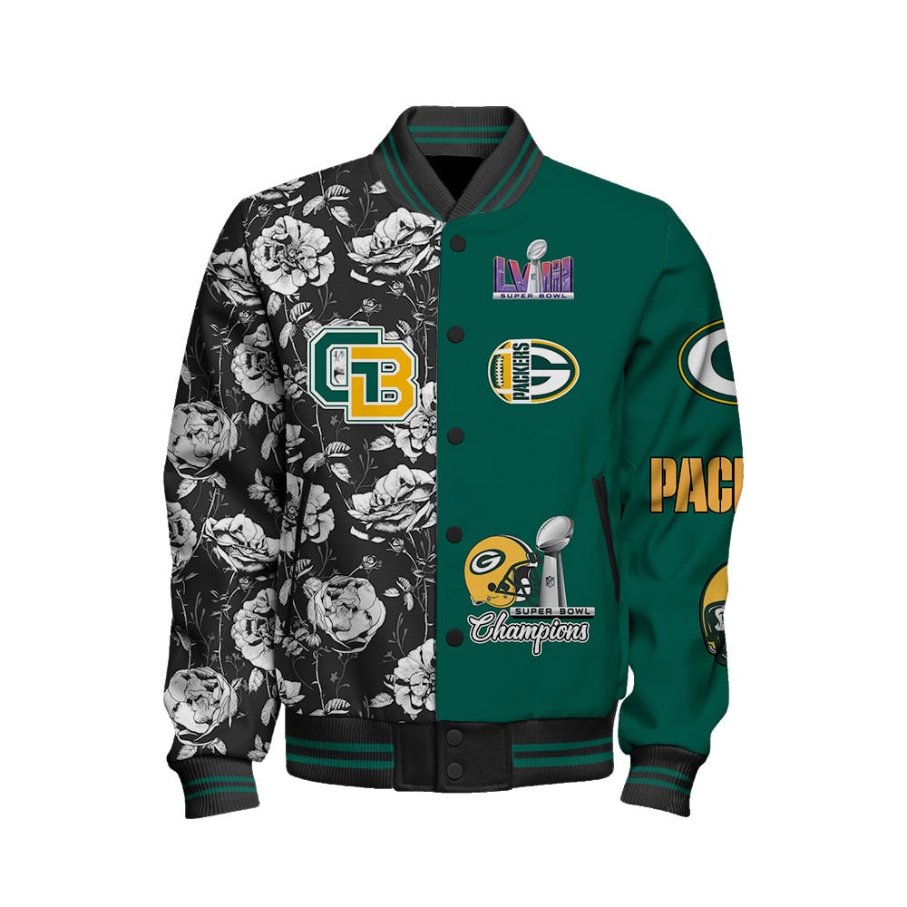 Green Bay Packers National Football League Varsity Jacket STM V6