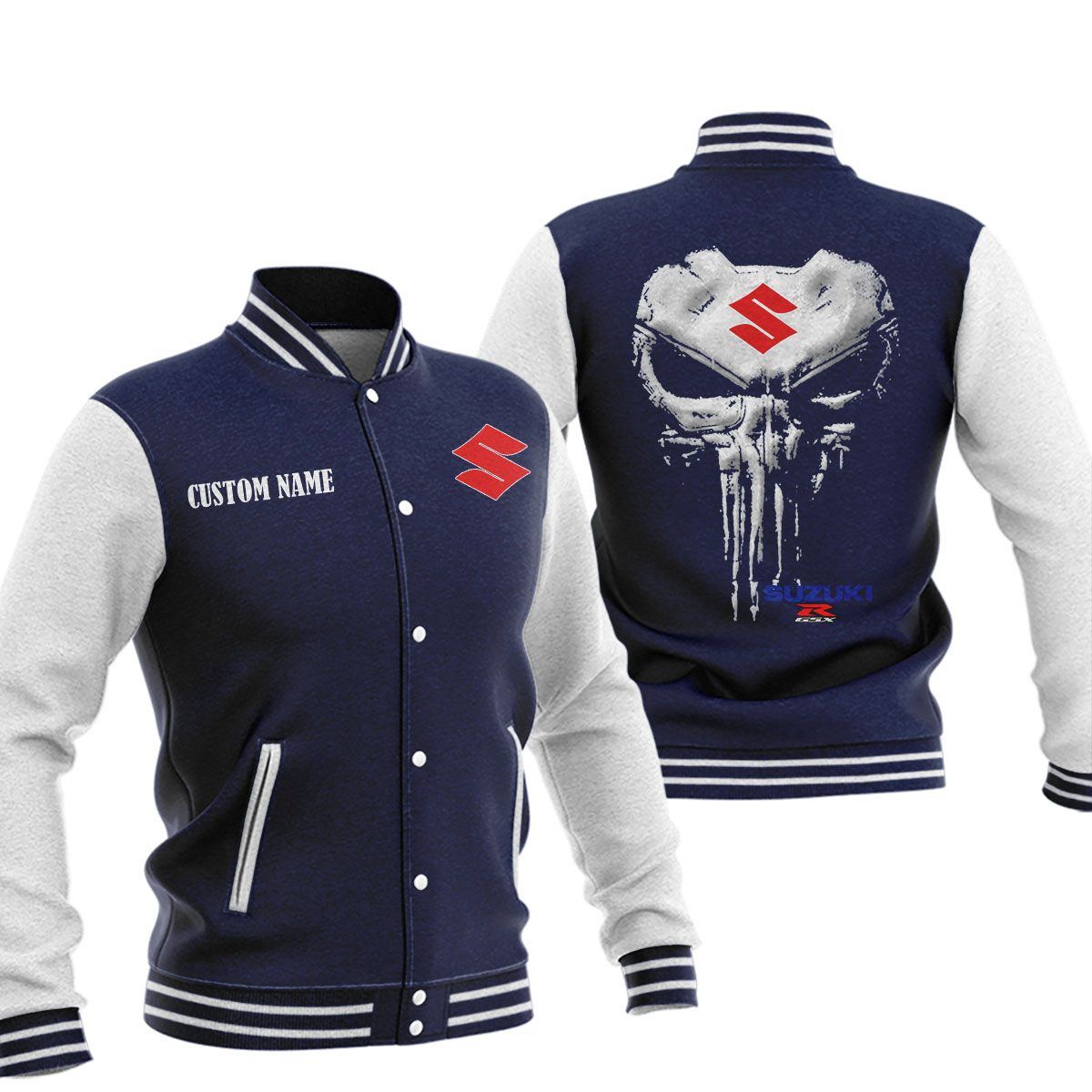 Gsx Baseball Jacket, Multicolor