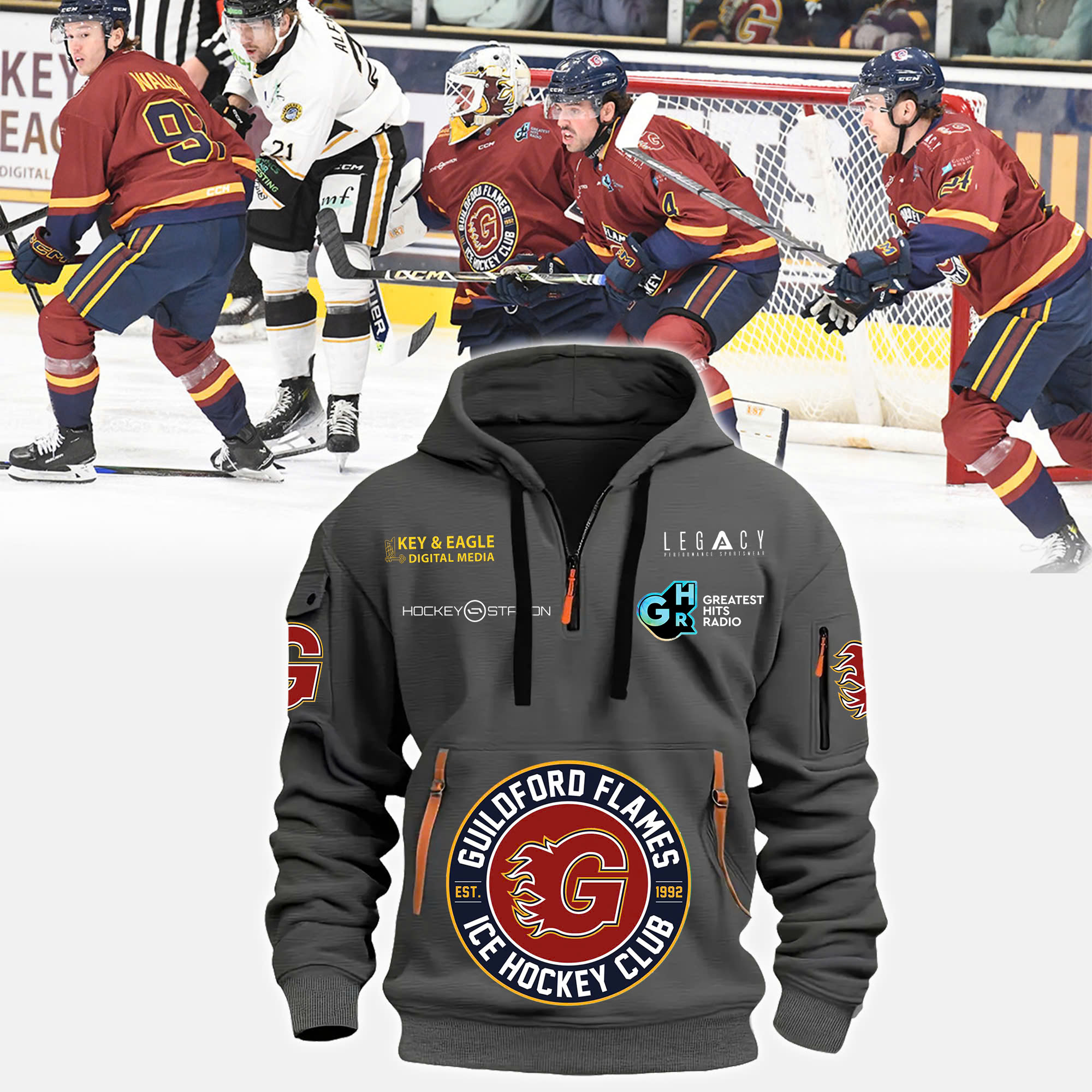 GuildFord Flames New Hoodie