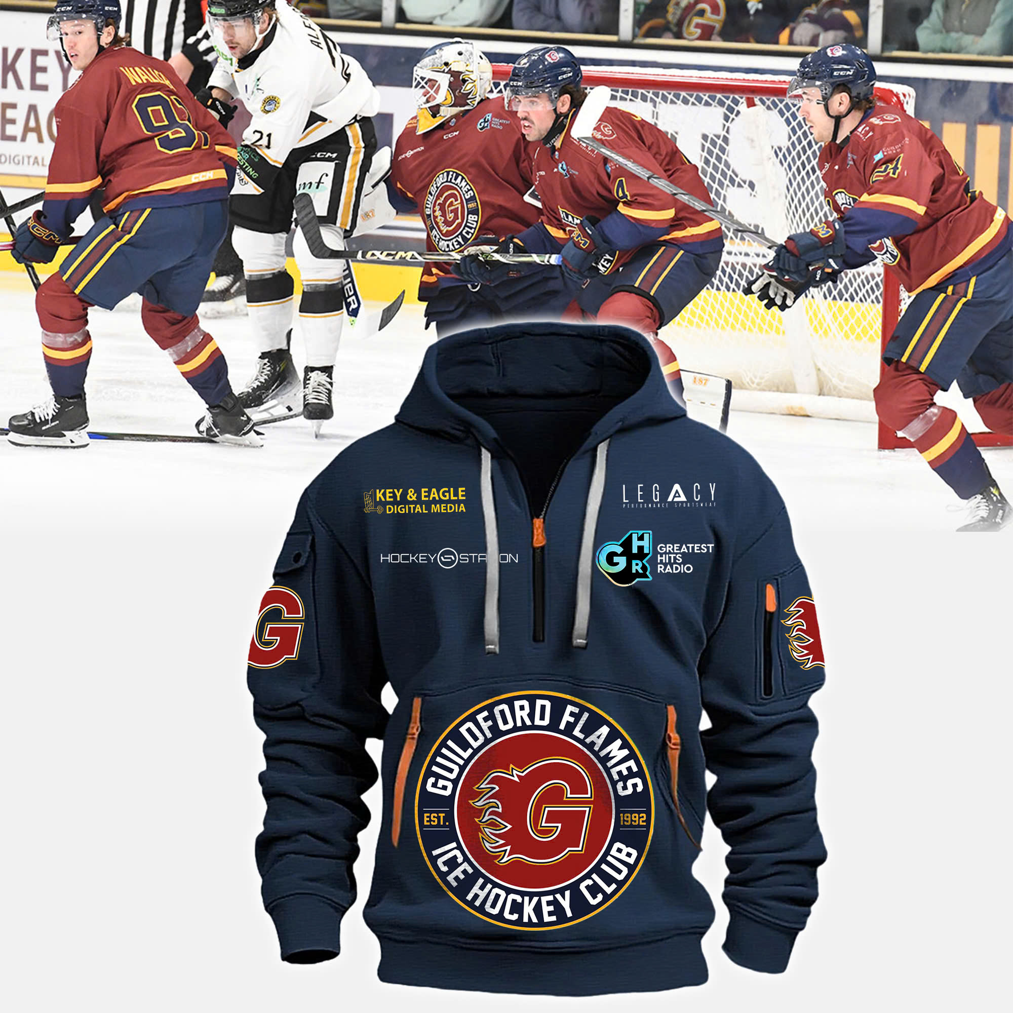 GuildFord Flames New Hoodie