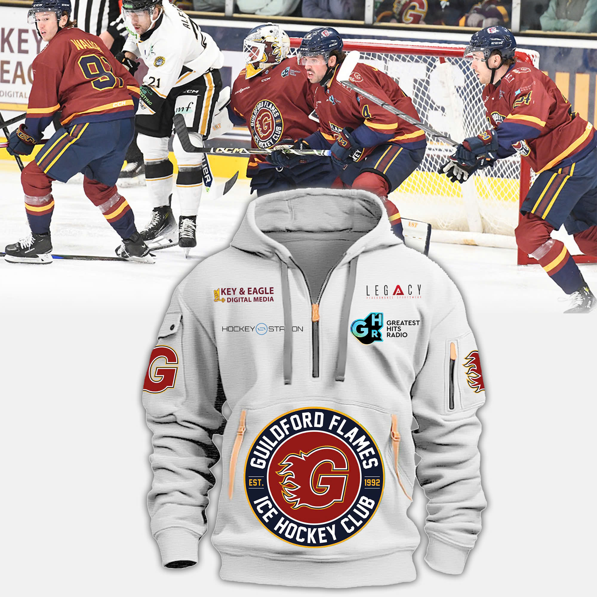 GuildFord Flames New Hoodie