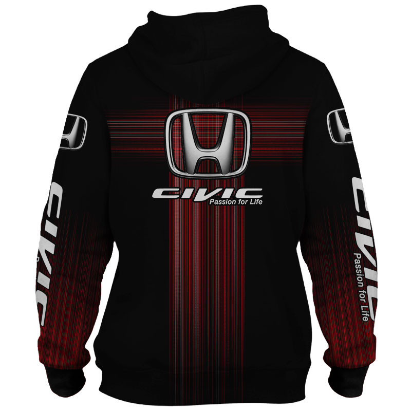 Honda Skull Tshirt, sweatshirt, Polo, Hawaiian, Hoodie 3D Apparel Full Printing Custom Name