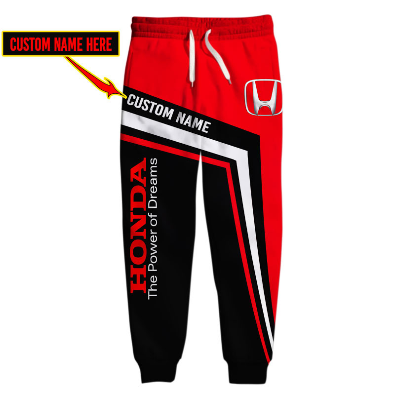 Honda Skull Tshirt, sweatshirt, Polo, Hawaiian, Hoodie 3D Apparel Full Printing Custom Name